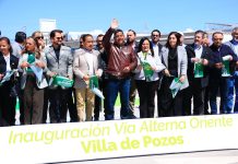 Villa de Pozos fortalece su movilidad con la entrega de la vía alterna oriente