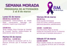 GCM de Soledad da inicio a la “semana morada” en el marco del 8M