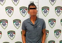 En patrullajes preventivos sobre el cuadrante oriente, Policía de la Capital asegura a un hombre por portación de un arma prohibida