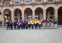 Capacidad y profesionalismo del personal femenil de protección civil estatal durante la marcha del 8M