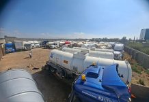 En operativo conjunto, se clausura pensión que reguardaba autotanques con hidrocarburos sin los permisos correspondientes