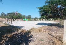 Rescatan espacio deportivo en el Jagüey en Villa de Pozos