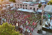 Más de mil 500 personas se movieron al ritmo de zumbanda en el centro de Soledad de Graciano Sánchez