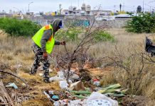 Refuerzan limpieza en espacios públicos en Villa de Pozos