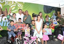 Sonrisas, alegría y juguetes marcan festejo del día del niño en Soledad de Graciano Sánchez