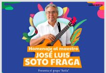Grupo Axtla rendirá homenaje musical al maestro José Luis Soto Fraga