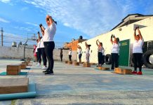 Mamás disfrutaron de jornada de activación fisica en Villa de Pozos