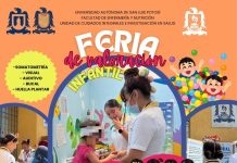 Facultad de Enfermería y Nutrición de la UASLP invita a jornada de atención preventiva para la infancia