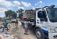 Villa de Pozos mantiene operativos contra tiraderos clandestinos