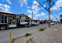 Retira Villa de Pozos obstrucciones en drenaje de prados de San Vicente