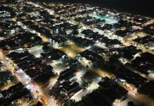 Avanza Villa de Pozos en la modernización del alumbrado público