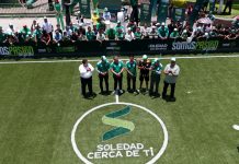 Emocionante arranque de la fiesta futbolera encabeza el alcalde Juan Manuel Navarro