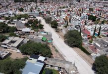 En fase final, pavimentacion de calle acacias en Soledad de Graciano Sánchez
