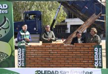 En colonia hacienda bonita en soledad, se construye parque urbano para la recreación social