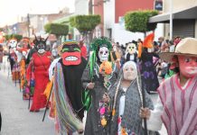 Ayuntamiento de Soledad integra por segunda ocasión una comparsa por las festividades de Xantolo