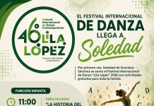Soledad de G. S. Se suma al festival internacional de danza contemporánea Lila López