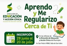 Gobierno de Soledad ofrecerá curso gratuito de regularización escolar