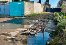Villa de Pozos continua limpieza de alcantarillado ante las lluvias