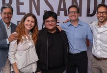 Salomón Chertorivski y liderazgos nacionales de movimiento ciudadano toman protesta al consejo consultivo Pensando en México, capítulo San Luis Potosí, cuya presidencia asumió Sebastián Pérez