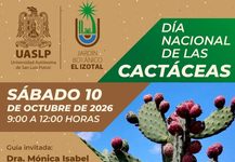 UASLP celebrará el Día Nacional de las Cactáceas con recorrido por el Jardín Botánica El Izotal