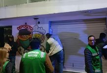 En dispositivo conjunto, ayuntamiento de Soledad mantiene vigilancia y orden comercial en centros nocturnos