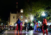 Villa de Pozos vibró al ritmo del xantolo con una gran fiesta de tradición y cultura