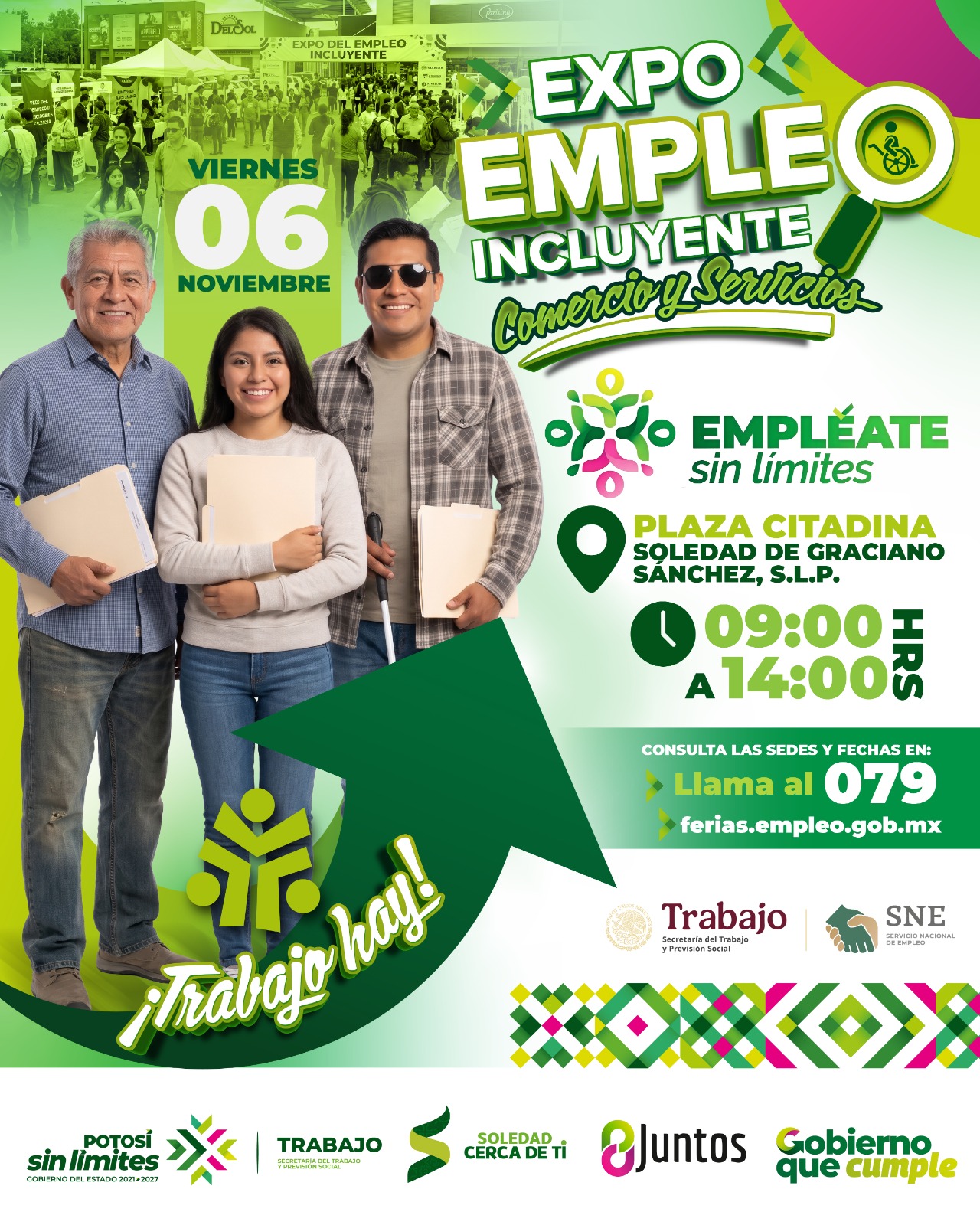 Con la participación de 40 empresas, municipio de Soledad prepara mega expo empleo de servicios e inclusión