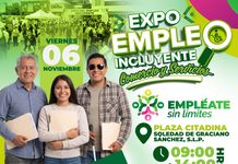 Alcalde Juan Manuel Navarro presenta expo empleo de inclusión, comercio y servicios: 25 empresas participantes