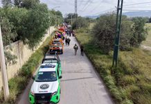 Comunidad Palma de la Cruz recibe desfile xantolo con nutrida participación ciudadana y estudiantil